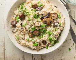 Vegan Mushroom Risotto
